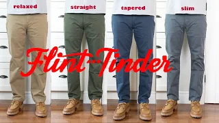 Flint and Tinder: 365 Pants Fit Comparison