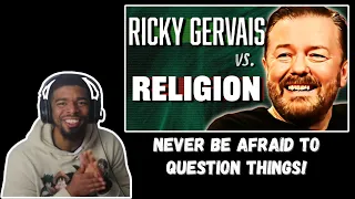 CHRISTIAN REACTS TO Ricky Gervais' Best Arguments Against Religion