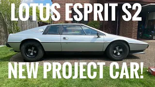 Lotus Esprit S2 - New Project Car!