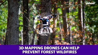 These 3D mapping drones can help prevent forest wildfire