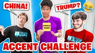 Funniest Accent Challenge Ever! - 2HYPE House