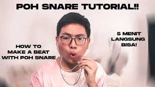 POH SNARE + BEAT NYA!! || TUTORIAL BEATBOX INDONESIA