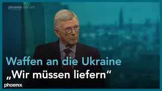 phoenix tagesgespräch mit Egon Ramms (NATO-General a.D.)