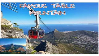 THE NEW 7 WONDER OF NATURE: Famous Table Mountain, South Africa #newwonderofnature #tablemountain