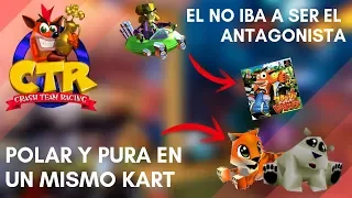 ¿Porqué Nitrous Oxide no es jugable? Crash Team Racing (PS1) Curiosidades y Secretos