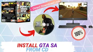 [Error fixed] How to INSTALL Grand Theft Auto SAN ANDREAS (GTA SA) from CD