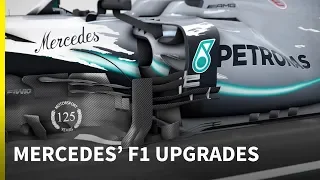 Mercedes' latest major F1 upgrade package
