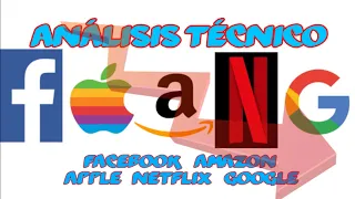 Análisis Técnico FAANG. Facebook Amazon Apple Netflix Google Stocks. Nasdaq