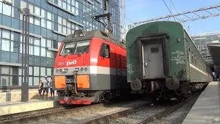 Отправление 2ЭС4К-069 с поездом №644 Адлер — Кисловодск