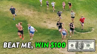 Race Me For $100 Downhill vs. Subscribers