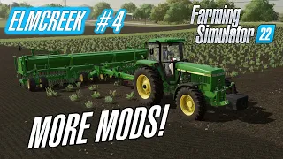 Leasing a bigger seeder with a personally converted mod! - Farming Simulator 22 - ELMCREEK Episode 4