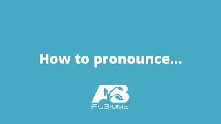 How do you pronounce...