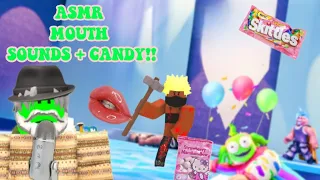 ~Roblox ASMR~ ugly fashion🤮! relaxing fast mouth sounds + hard candy 🍭🍬