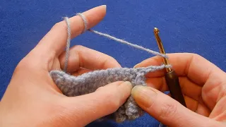 Rug Stitch | How to Crochet