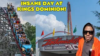 Insane Day At Kings Dominion Halloween Haunt 2023! Vertical Vlog