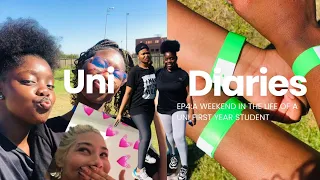 UNI DIARIES EP4|VLOG |SPEND THE WEEKEND WITH ME |Attending a uni event, studying, church, reset....