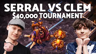 SERRAL vs CLEM: Big ZvT Match! | $40,000 Master's Coliseum Playoffs (ZvT Bo5) - StarCraft 2