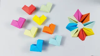 Awesome Idea Without Glue! Diy Paper Rainbow