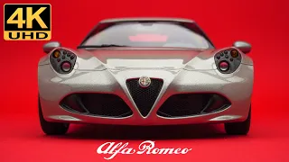 Alfa Romeo 4C, 4K UHD - 1/18 AUTOart
