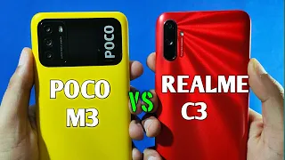 POCO M3 vs Realme C3 Speed Test & Camera Comparison | Realme C3 vs Poco M3 Speed Test