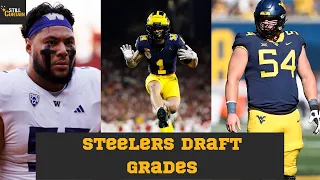 Steelers draft grades | Biggest winners and losers