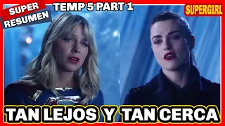 💜 SUPERGIRL TEMPORADA 5 RESUMEN PARTE 1 💥 KARA Y LENA SEPARADAS 😱