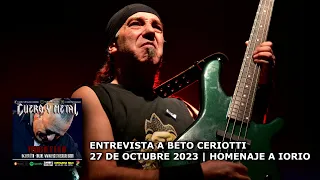 Entrevista a Beto Ceriotti en CUERO Y METAL | Homenaje a Ricardo Iorio