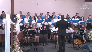 Мій Спаситель (Glorious Savior) - Хор 1УЄБЦ м.Філаделфія - (4/4/21)