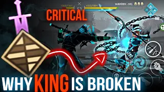 Why KING Is Broken 😳 | Shadow Fight 4