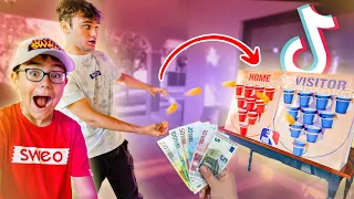 Money Basket Ball Tiktok Challenge !!! 💵⭐️💵