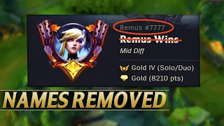 RIOT IS REMOVING SUMMONER NAMES - League of Legends
