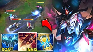 THE INVISIBLE EVERFROST COMBO!! (CATCH ANYONE) - Pink Ward Shaco