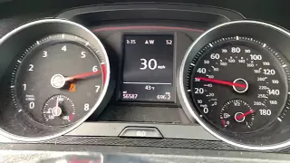 MK7 GTI stage 2 APR 0-80 mph