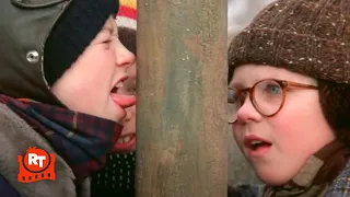 A Christmas Story (1983) - Tongue Stuck to the Pole Scene | Movieclips