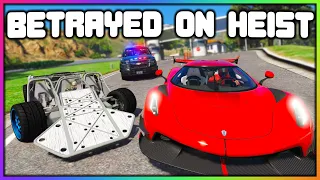 GTA 5 Roleplay - BETRAYED WHILE ROBBING CARS | RedlineRP