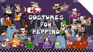 [Pizza Tower] What if Peppino had unique costumes for each level?