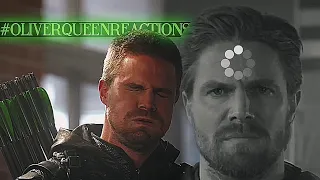 oliver queen reactions for 2 *arrowverse* mins