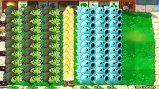 1 Dr. Zomboss vs Gatling Pea and Snow Pea Plants vs Zombies