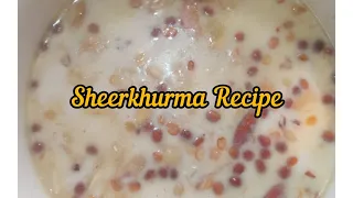 Eid Special Sheer Khurma Recipe||famous dessert Recipe...!!!