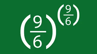 FRACTION raised to another FRACTION