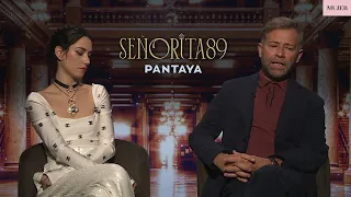 Entrevista a Ximena Romo y Juan Manuel Bernal, parte del elenco de "Señorita 89" (Pantaya)