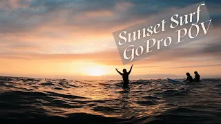 GoPro Hero 9 - Epic Sunset POV Surf 2.7k