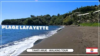 Promenade et découverte de la plage de Arue Lafayette à Tahiti: Walking Tour