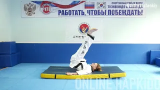 Все базовые страховки в Хапкидо / All Hapkido Falling