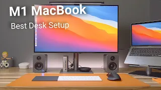 The Best MacBook Pro M1 Desk Setup 2020 | Accessories for your MacBook Air and Pro M1