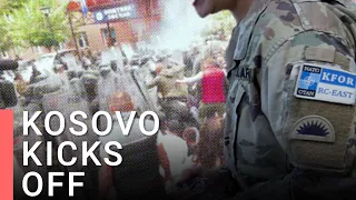 NATO reinforcements sent to Kosovo