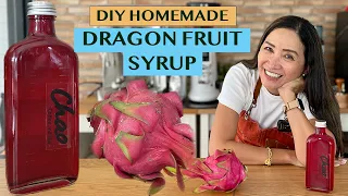 RECREATING STARBUCKS’ MANGO DRAGON FRUIT LEMONADE Part 1: How To Make Dragonfruit Syrup