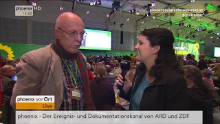 Bundesdelegiertenkonferenz Die Grünen: Karl-Wilhelm Koch am 27.01.18