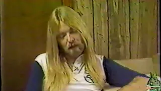 Gregg Allman interview PART 11 of 14- Saenger Theater New Orleans 1982