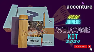 Unboxing ACCENTURE Welcome Kit | Starting a career at Accenture as an Associate Software Engineer